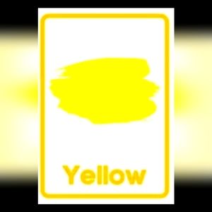 Yellow colored items